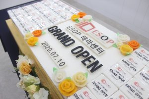 esop 테라센터 오픈기념떡케이크 1.2m(낱개떡)