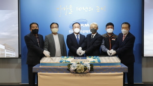 전국렌터카공제조합 10주년기념떡케이크/1.6m