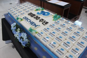 30주년 기념떡케이크 1.2m