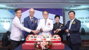 국립중앙의료원 65주년 기념떡케이크  80cm